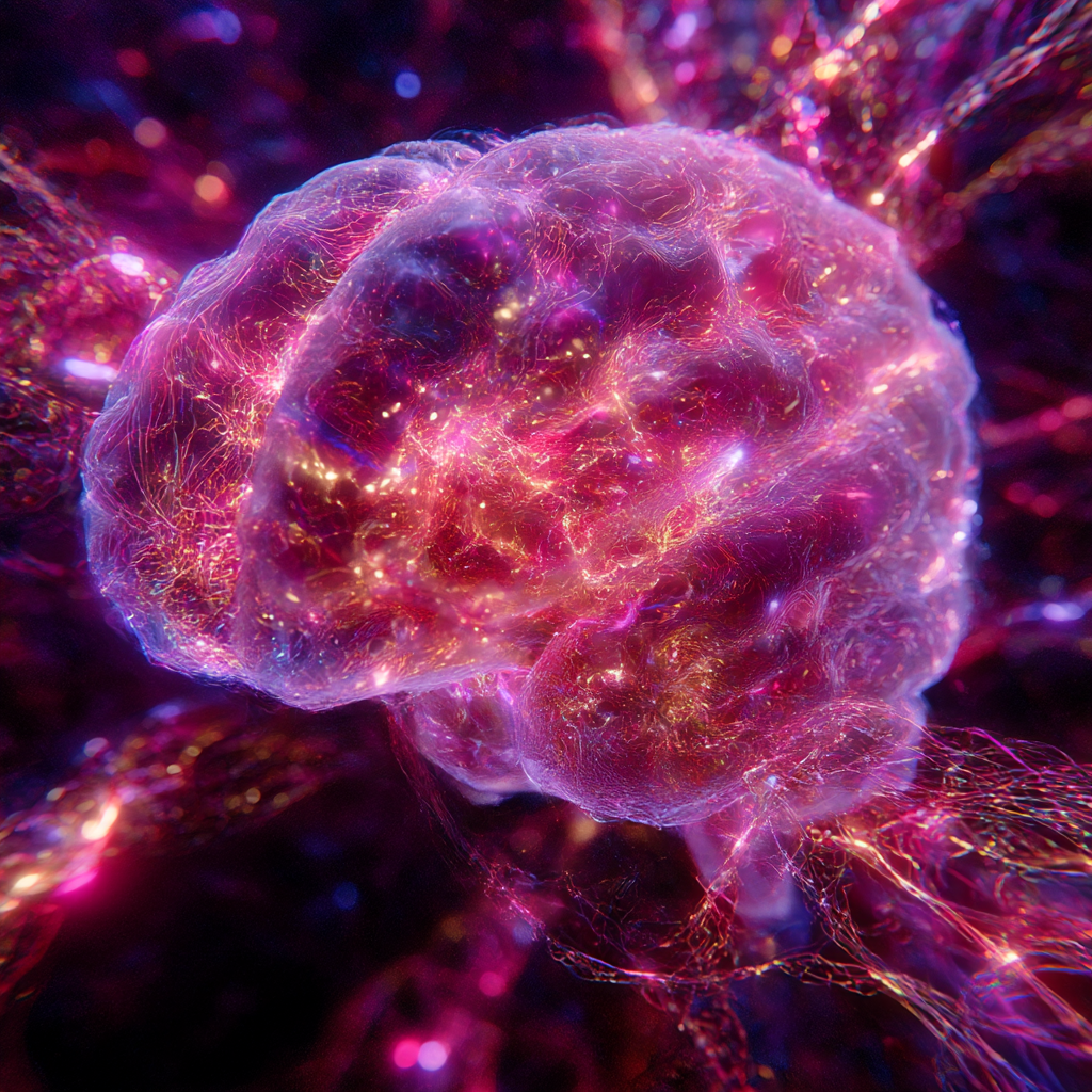 Visualisation abstraite du cerveau